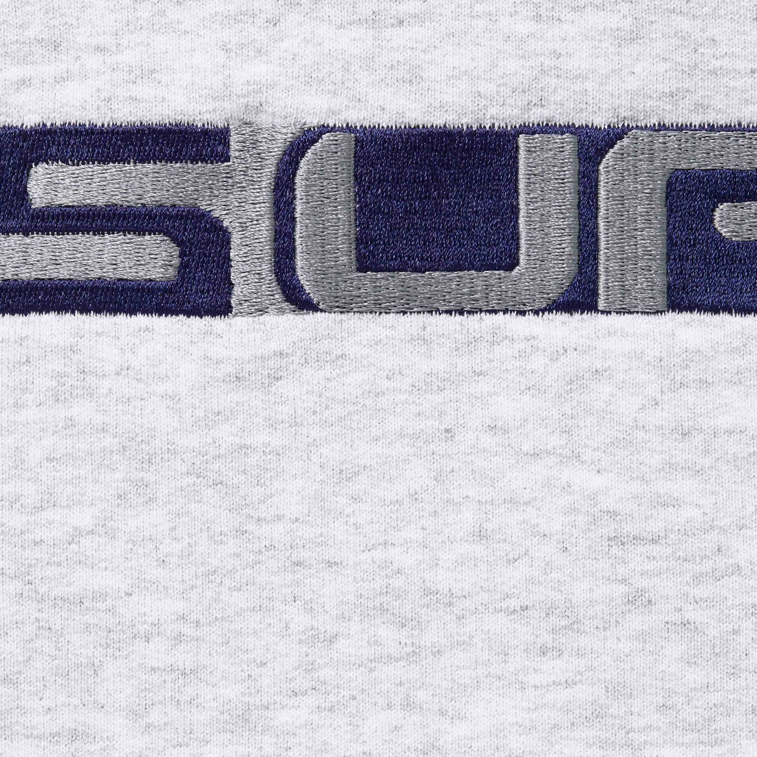 Supreme AOI Stacked Hooded Sweatshirt (FW24) - Ash Grey - $168