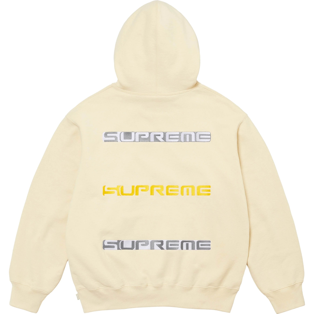 Supreme AOI Stacked Hooded Sweatshirt (FW24) - Dark Natural - $168
