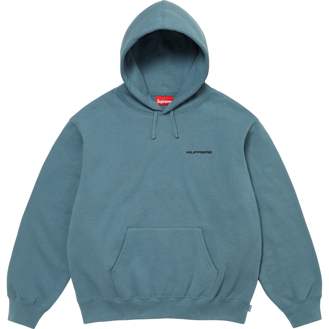 Supreme AOI Stacked Hooded Sweatshirt (FW24) - Slate - $168
