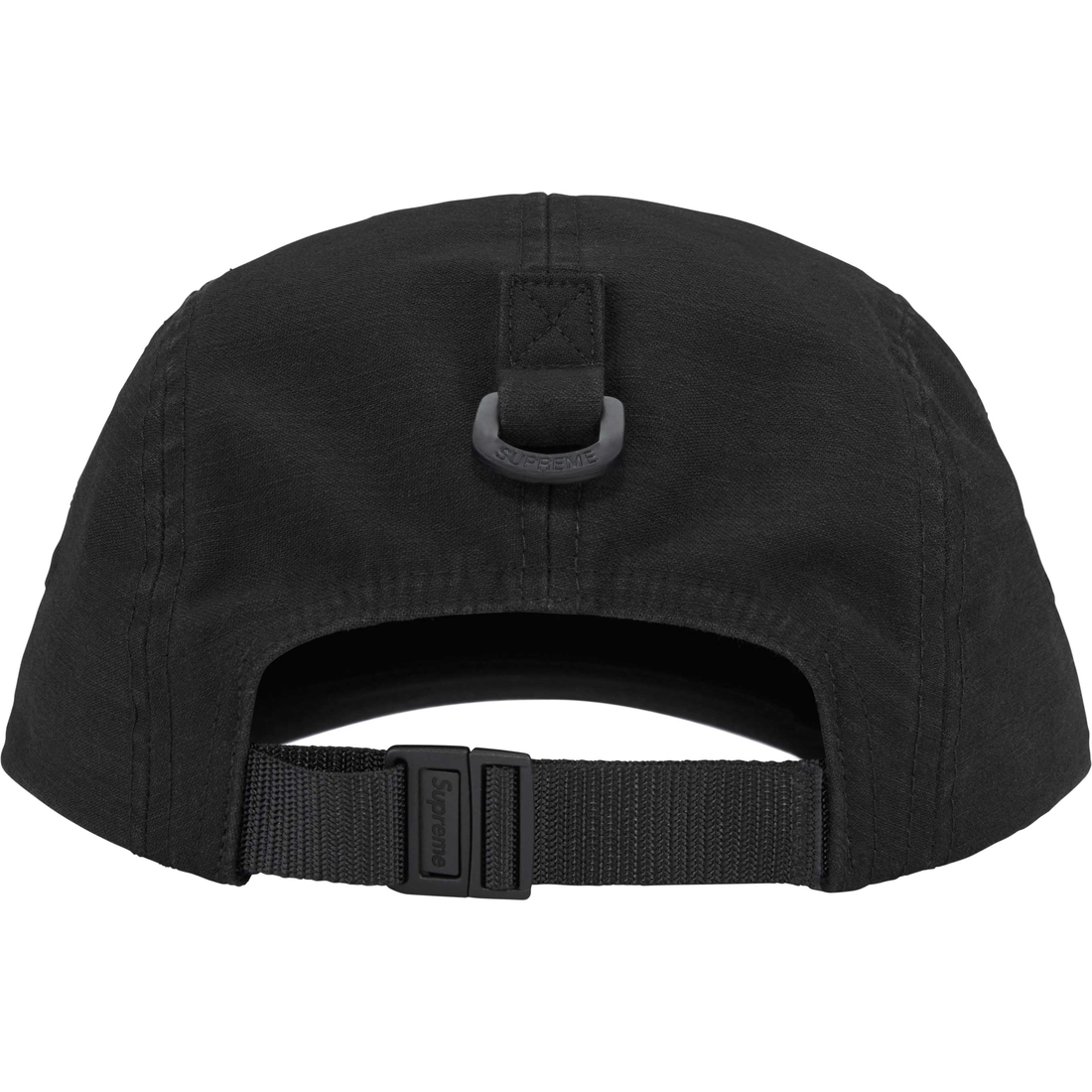 Supreme Arabic Label Camp Cap (FW24) - Black - $48