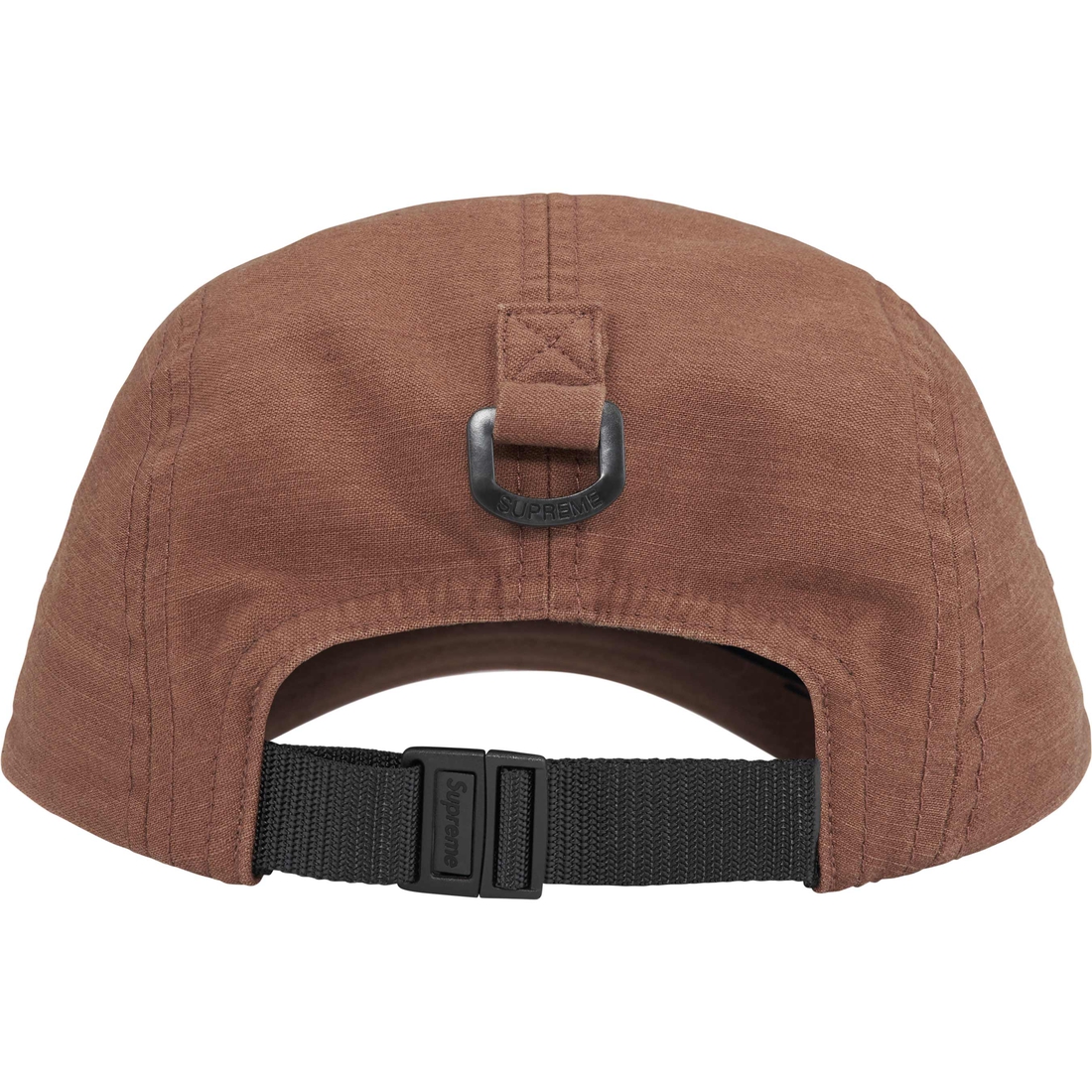 Supreme Arabic Label Camp Cap (FW24) - Brown - $48