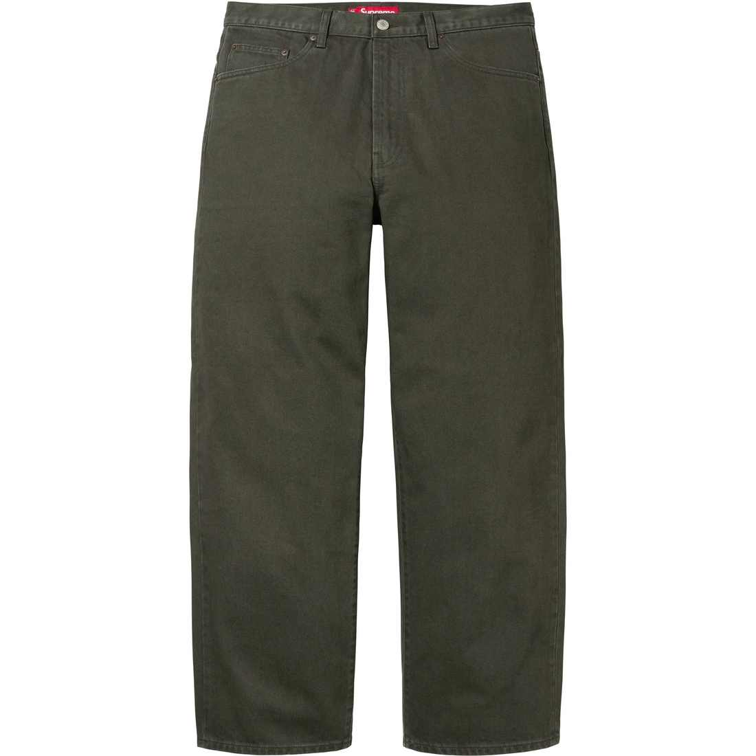 Supreme Baggy Jean (FW24) - Olive - $168