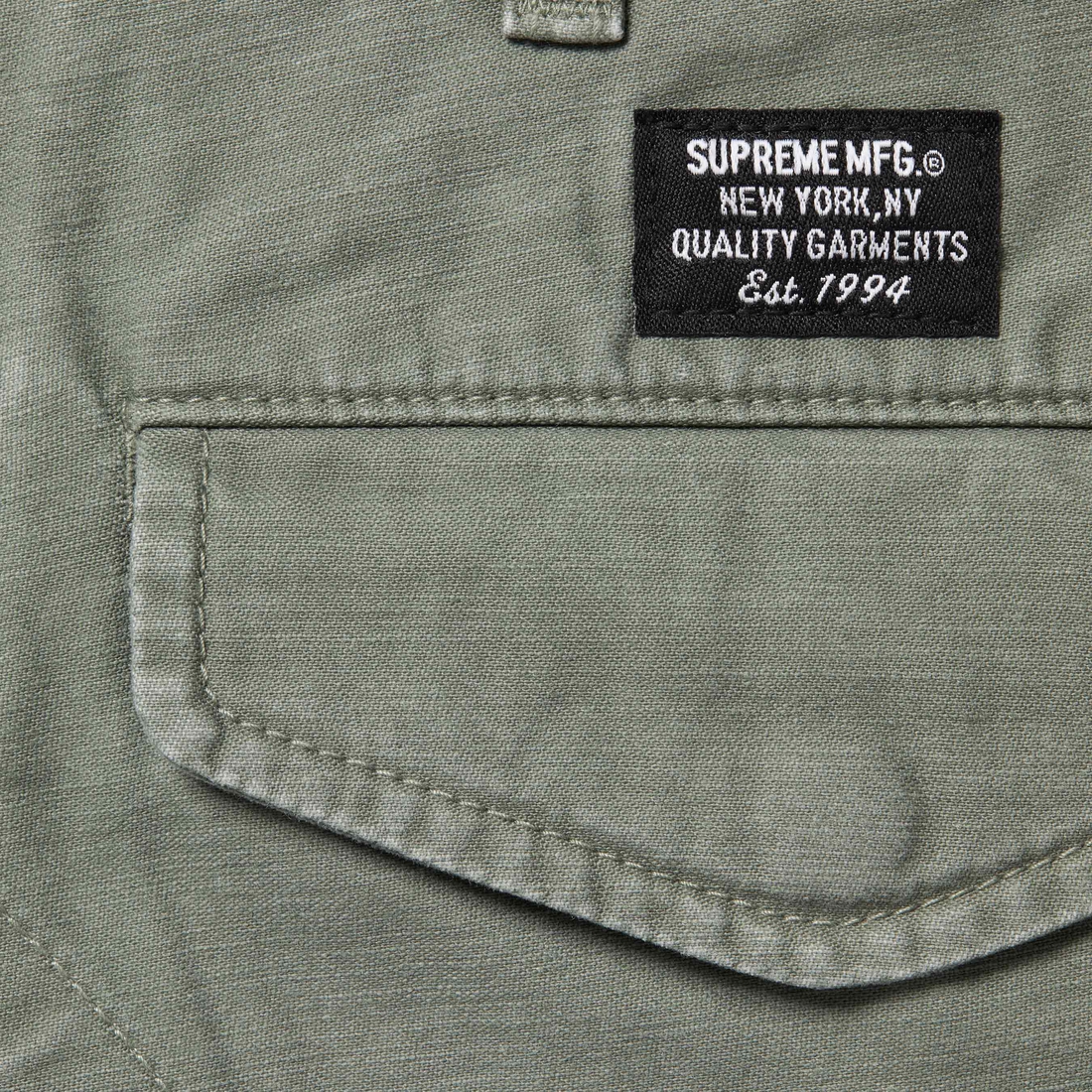 Supreme Cargo Pant (FW24) - Olive - $168