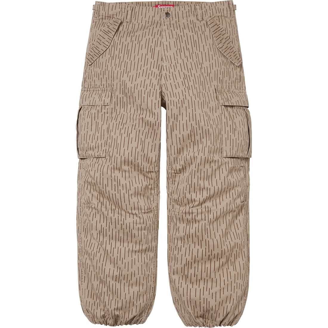 Supreme Cargo Pant (FW24) - Tan Raindrop - $168