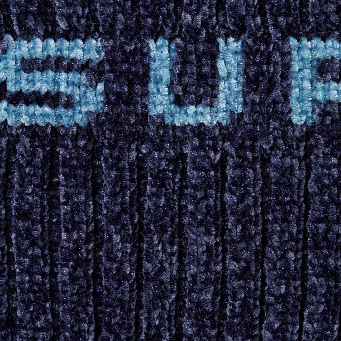Supreme Chenille Sweater Vest (FW24) - Navy - $138