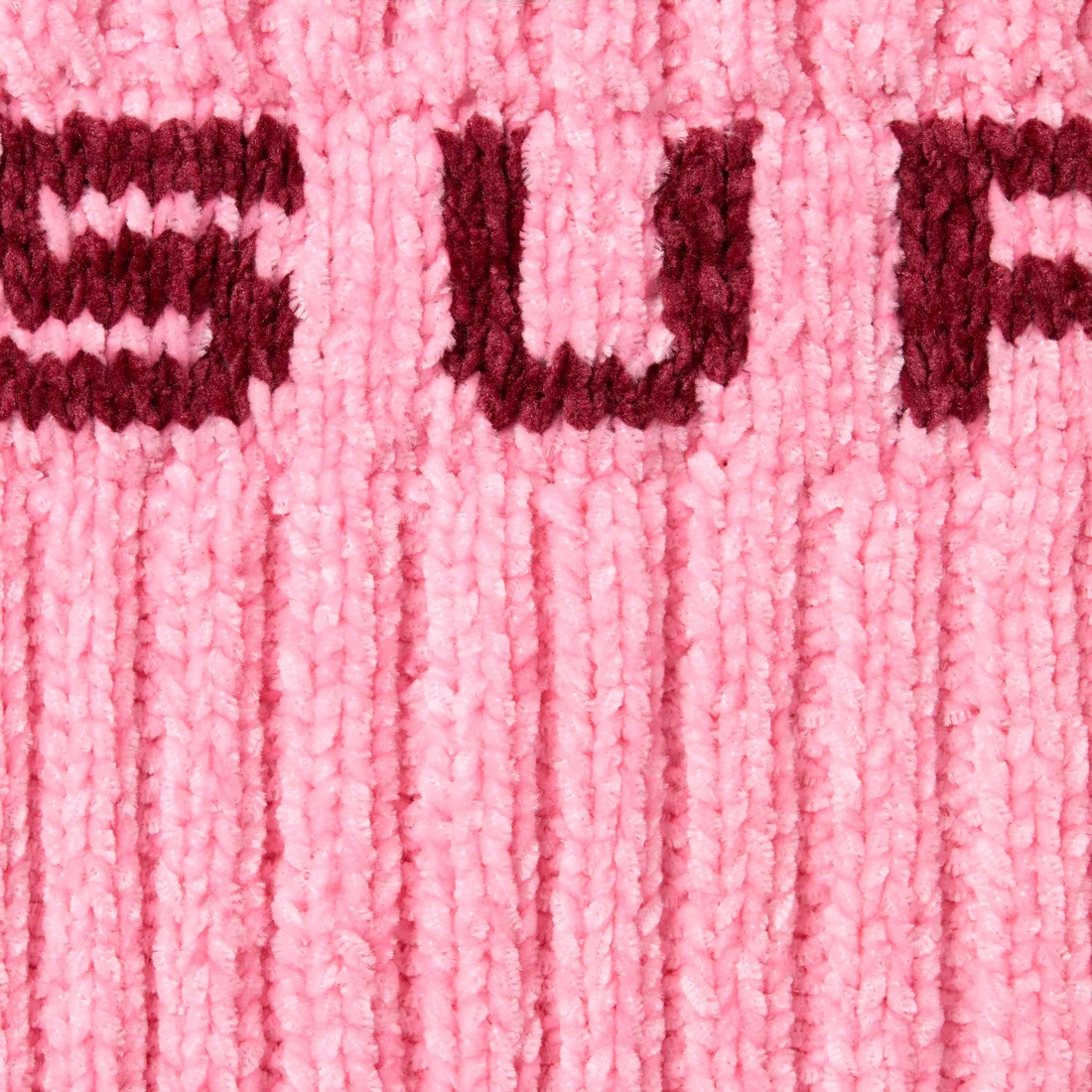 Supreme Chenille Sweater Vest (FW24) - Pink - $138