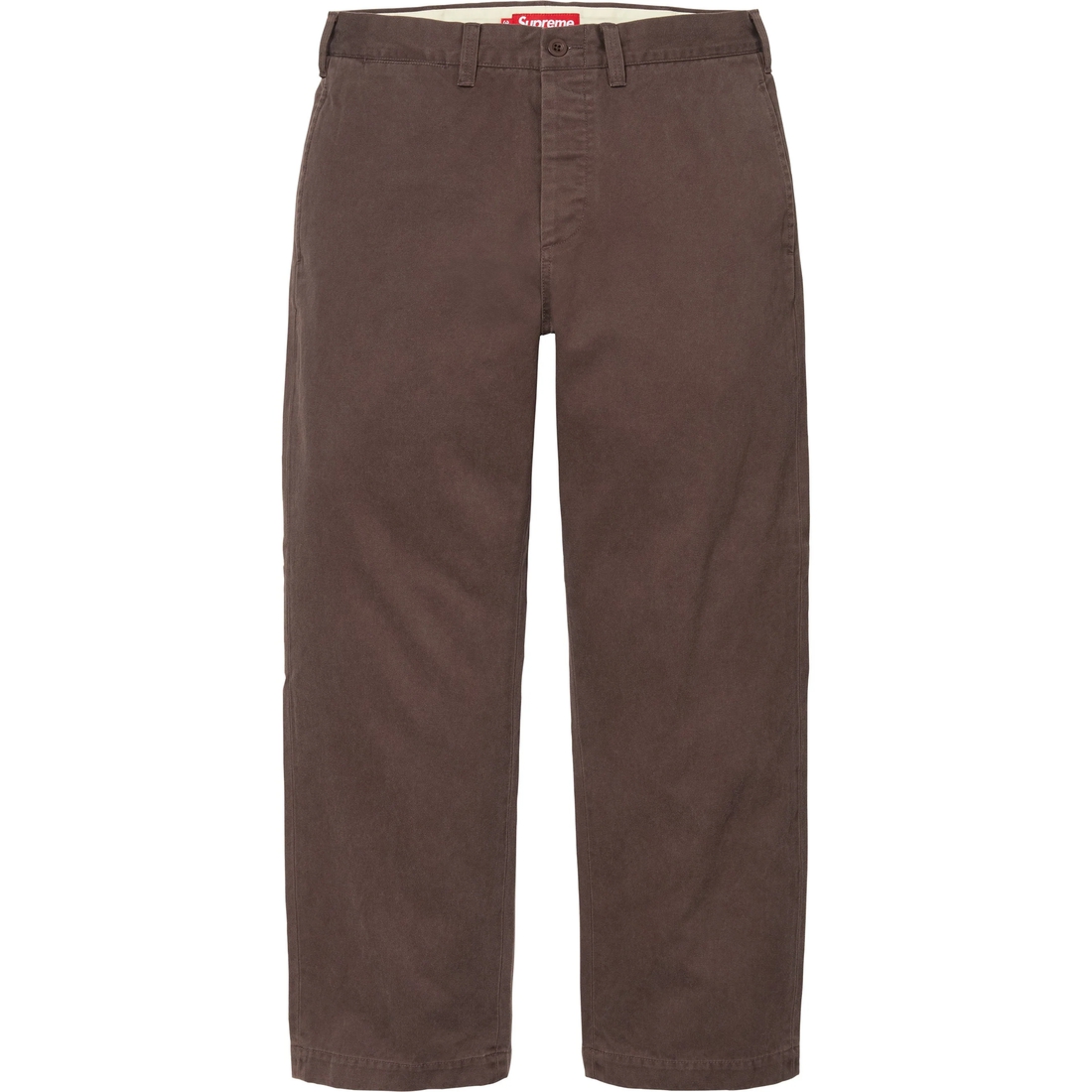 Supreme Chino Pant (FW24) - Brown - $158