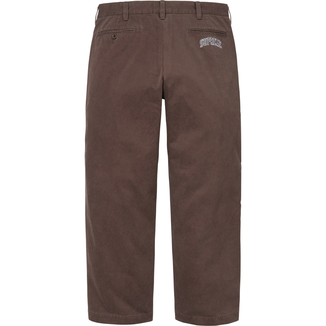 Supreme Chino Pant (FW24) - Brown - $158