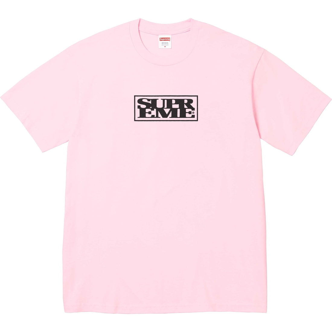 Supreme Connect Tee (FW24) - Light Pink - $40