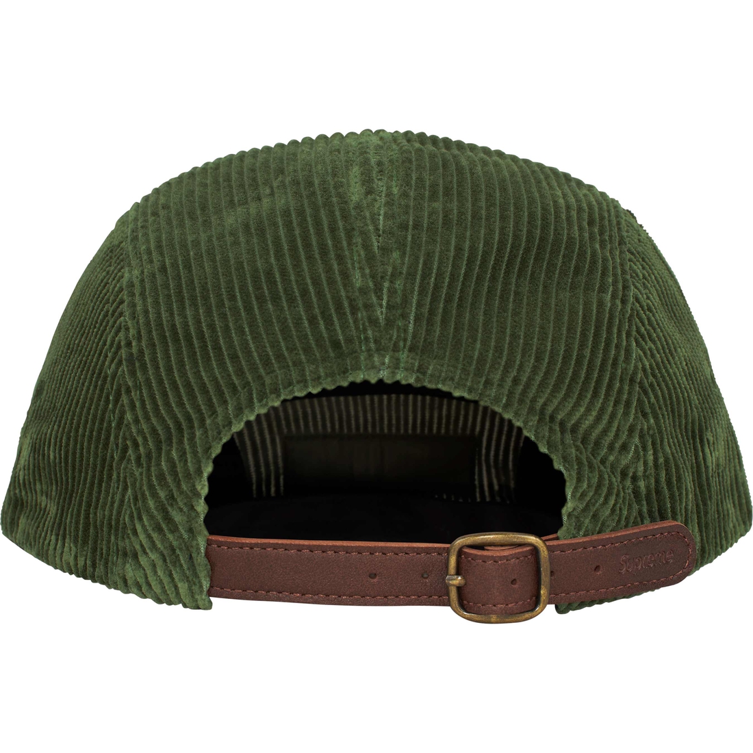 Supreme Corduroy Camp Cap (FW24) - Green - $58