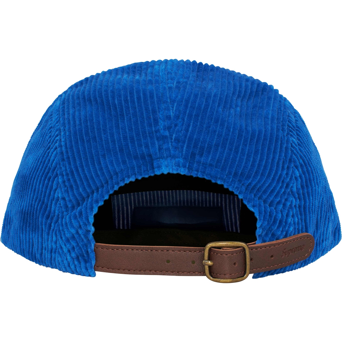 Supreme Corduroy Camp Cap (FW24) - Royal - $58