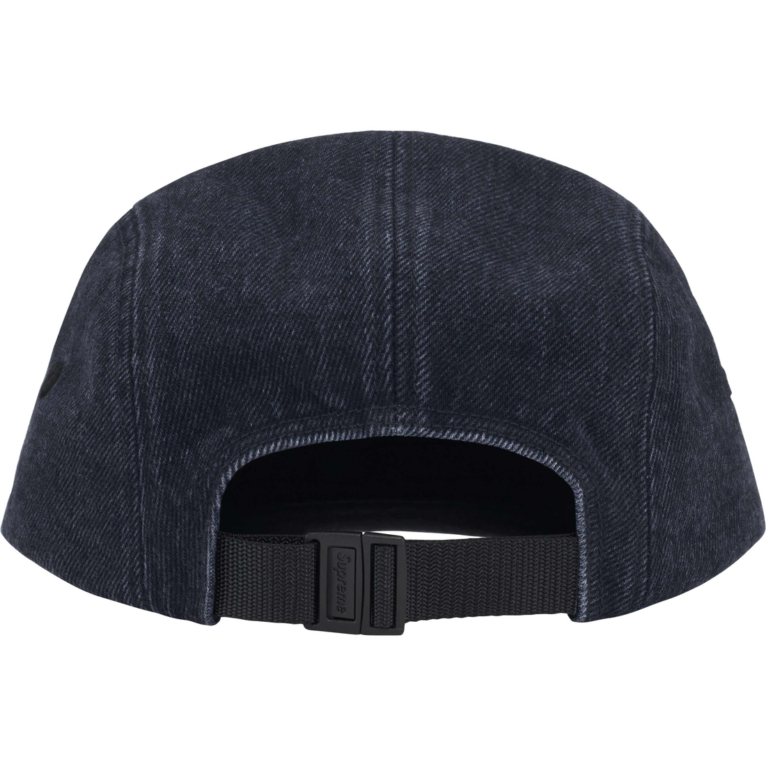Supreme Denim Camp Cap (FW24) - Black - $48