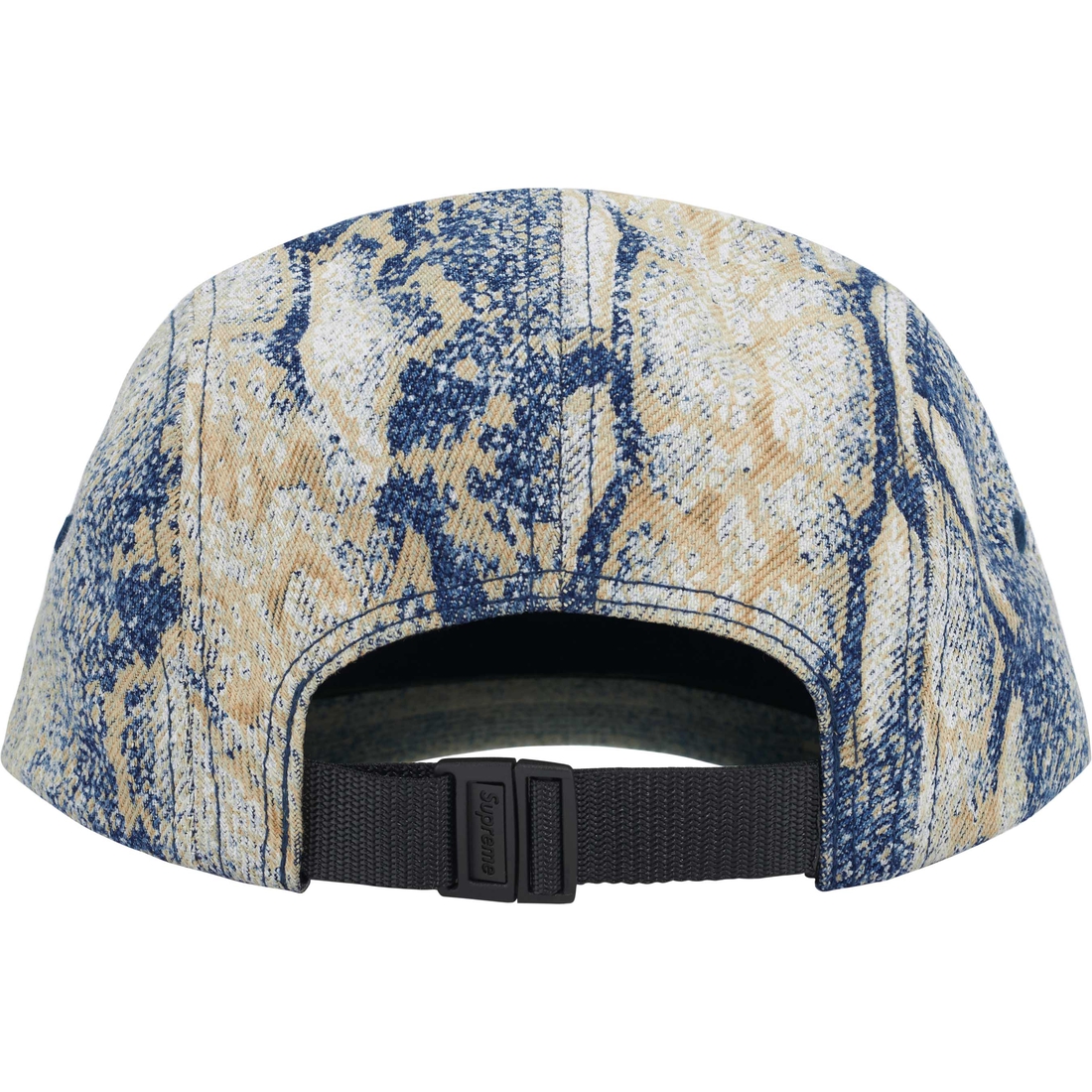 Supreme Denim Camp Cap (FW24) - Snake - $48