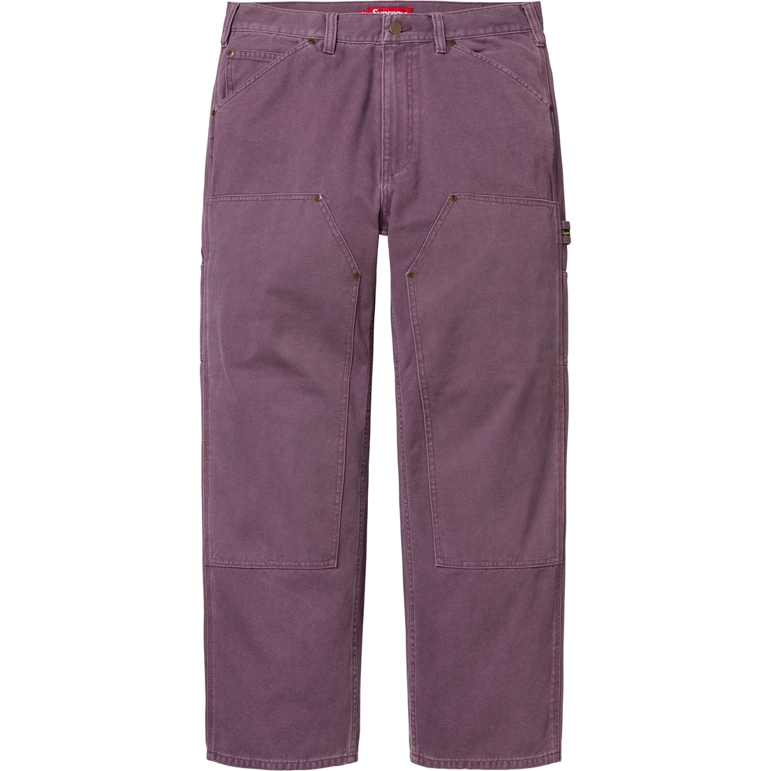 Supreme Double Knee Painter Pant (FW24) - Dusty Purple - $178