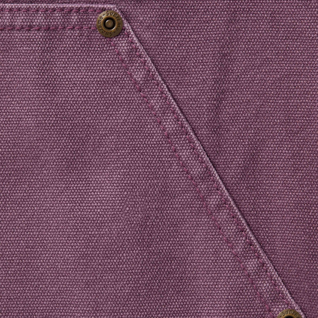 Supreme Double Knee Painter Pant (FW24) - Dusty Purple - $178