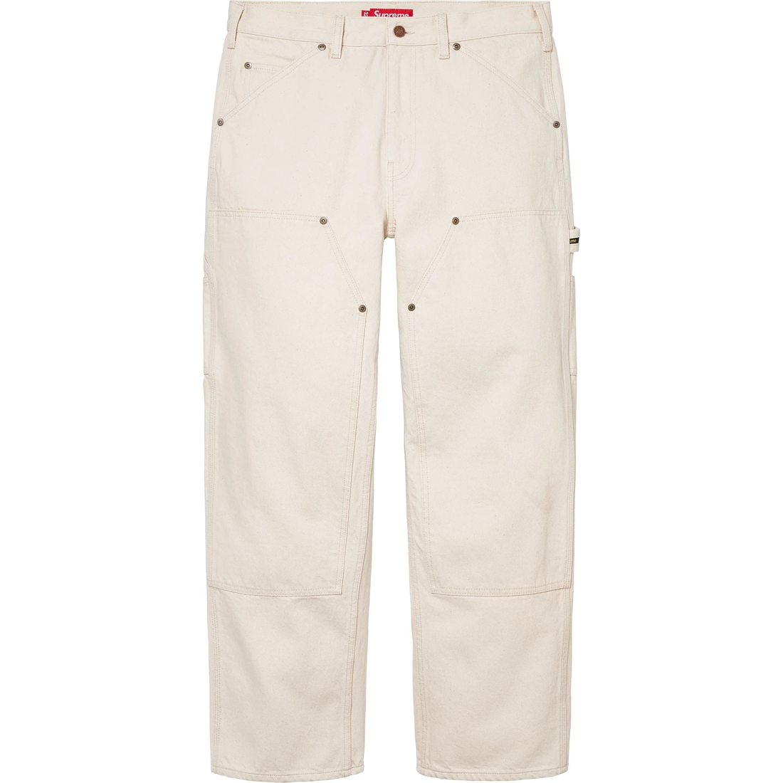 Supreme Double Knee Painter Pant (FW24) - Natural - $178