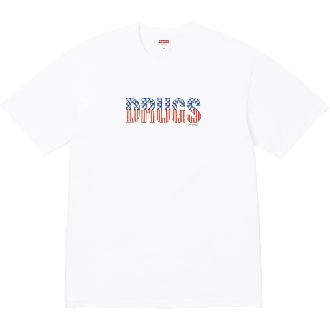 Supreme Drugs Tee (FW24) - White - $40