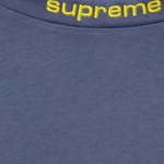 Supreme Embroidered Collar L S Top (FW24) - Navy