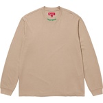 Supreme Embroidered Collar L S Top (FW24) - Tan