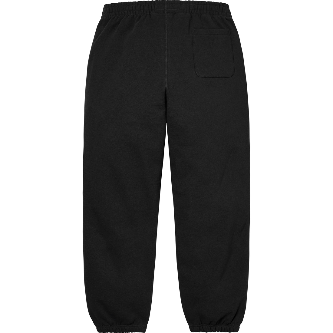 Supreme Embroidered Script Sweatpant (FW24) - Black - $148