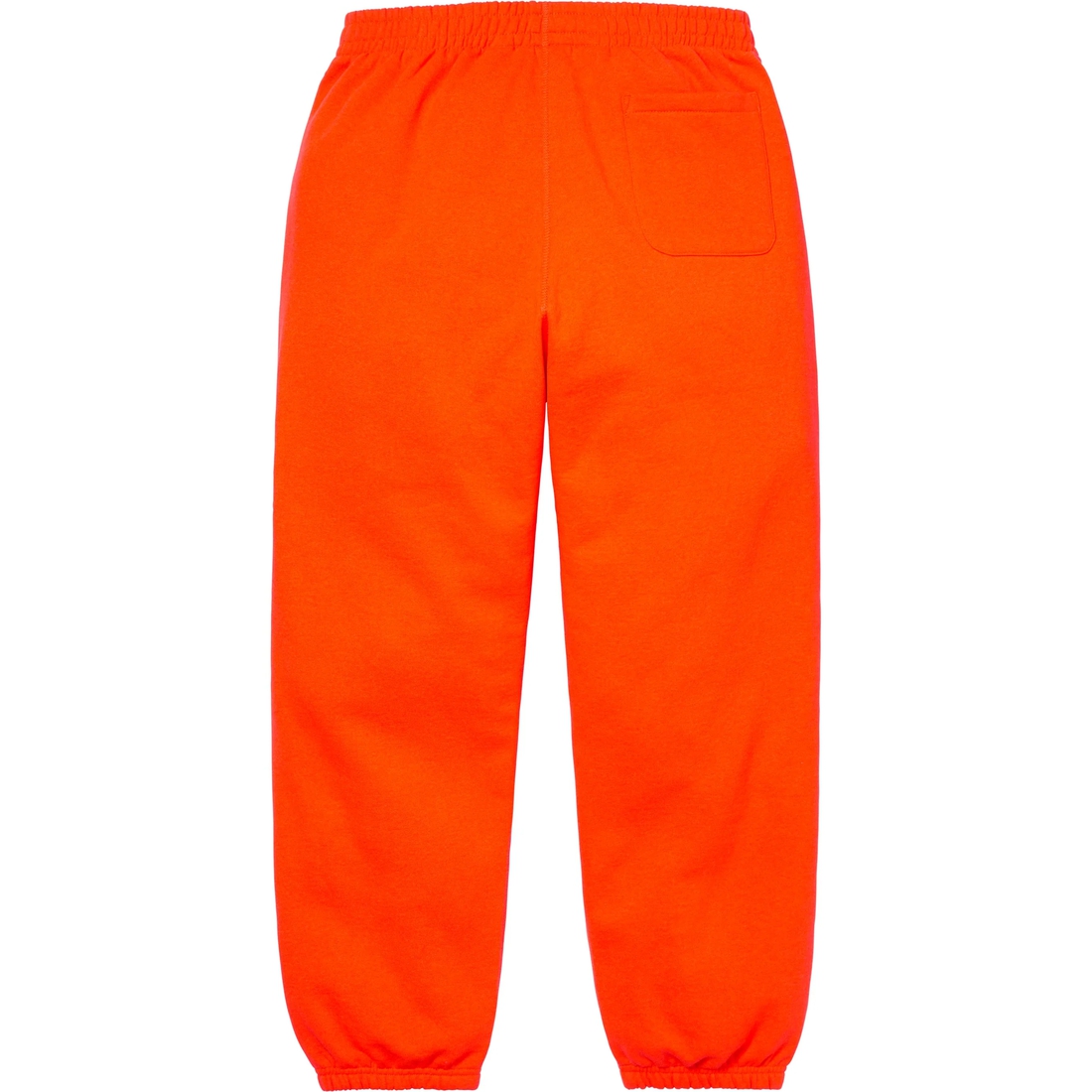 Supreme Embroidered Script Sweatpant (FW24) - Bright Orange - $148