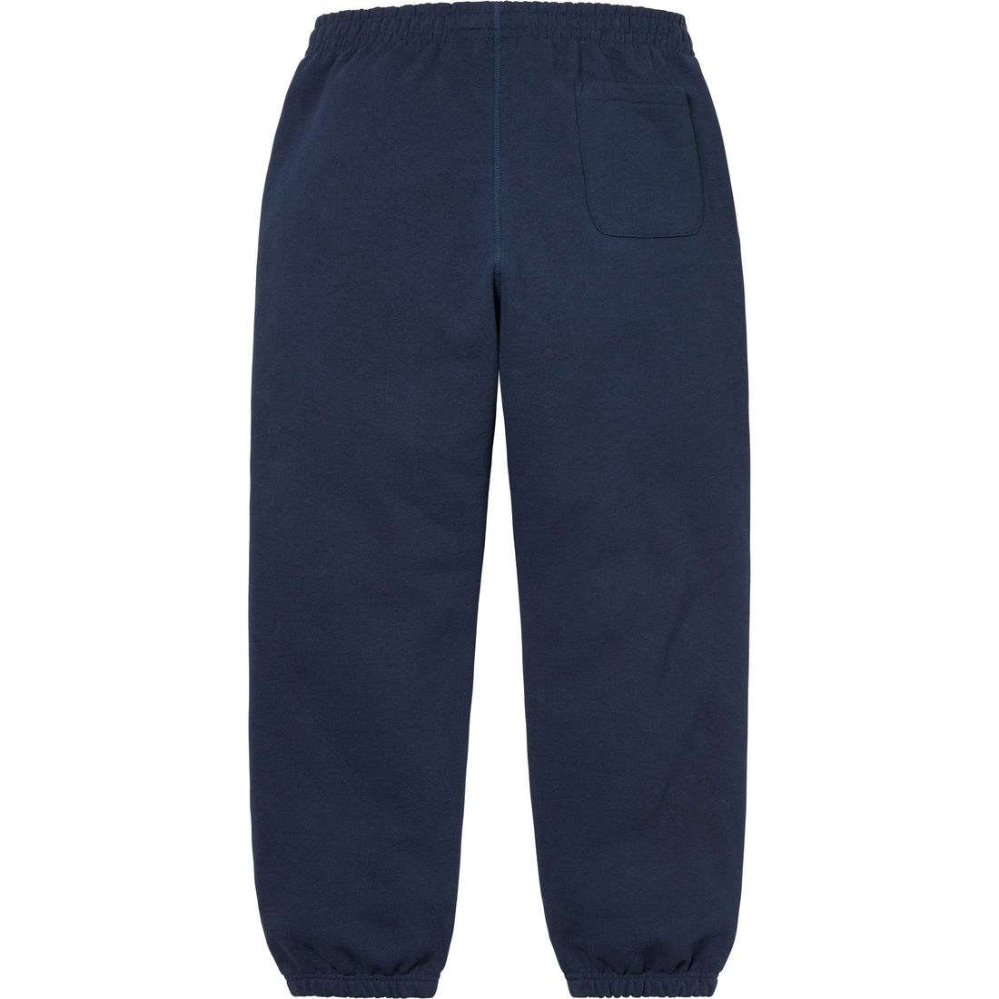 Supreme Embroidered Script Sweatpant (FW24) - Navy - $148