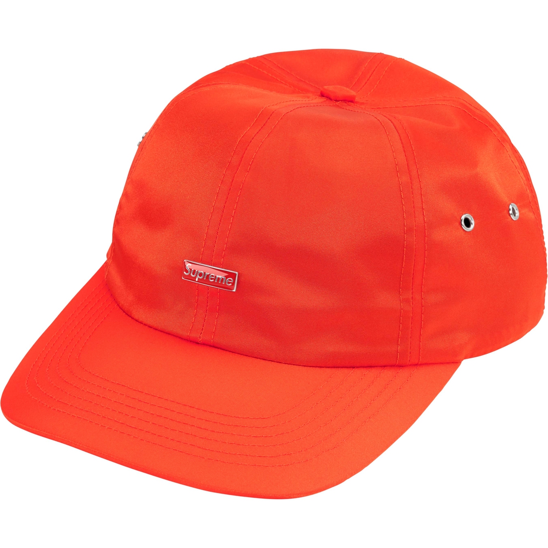 Supreme Enamel Small Box 6-Panel (FW24) - Orange - $54
