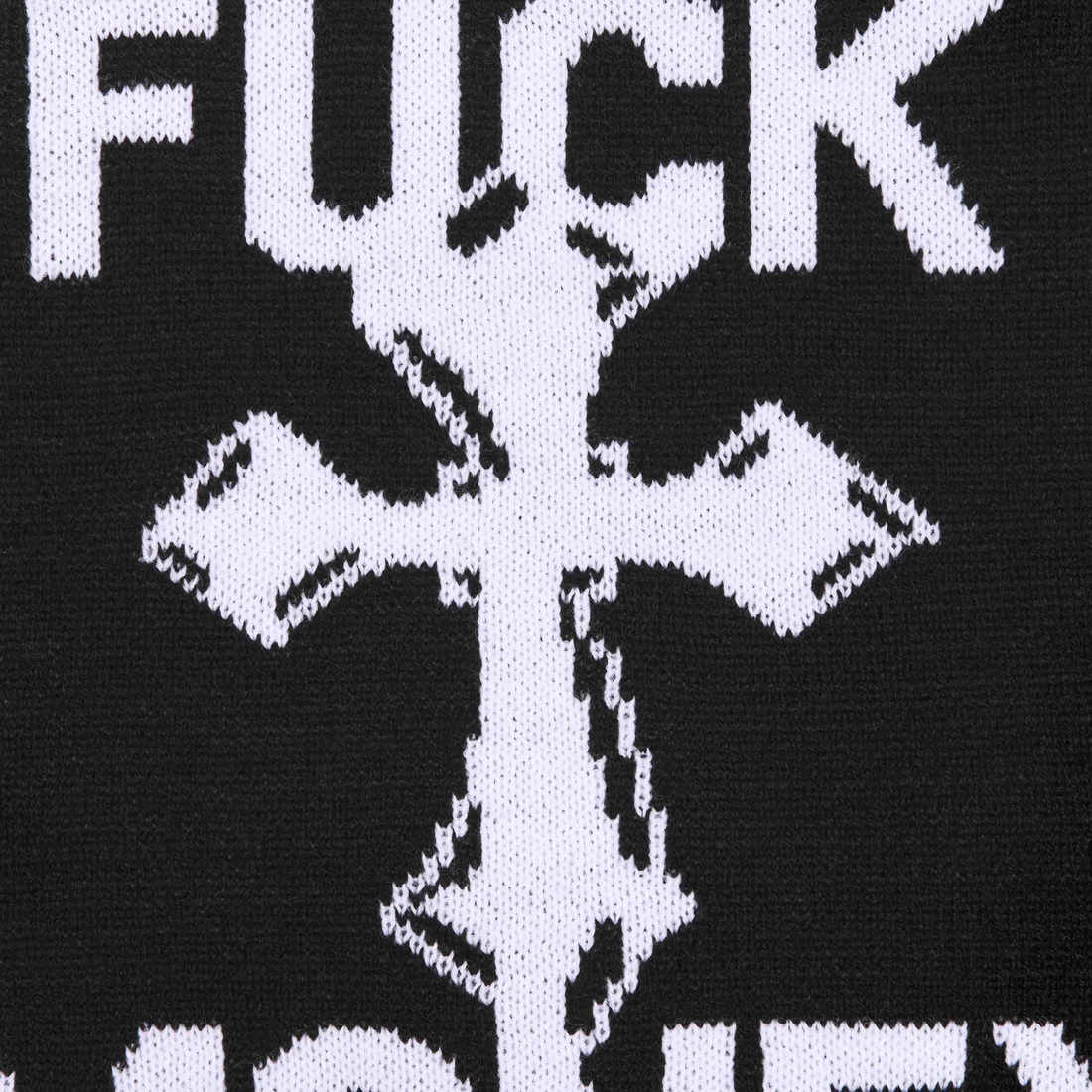 Supreme Fuck Money Beanie (FW24) - Black - $40