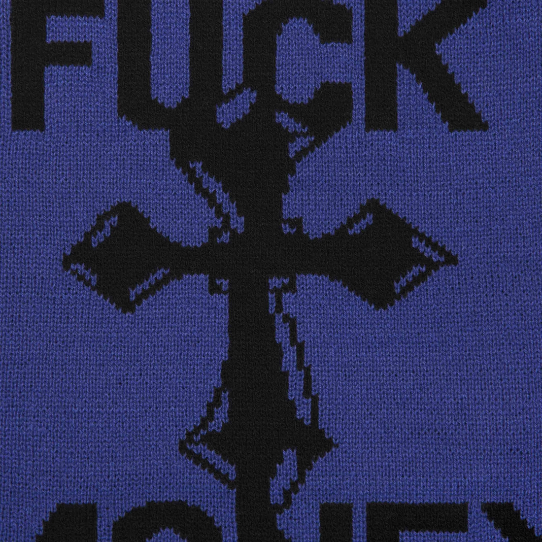 Supreme Fuck Money Beanie (FW24) - Royal - $40