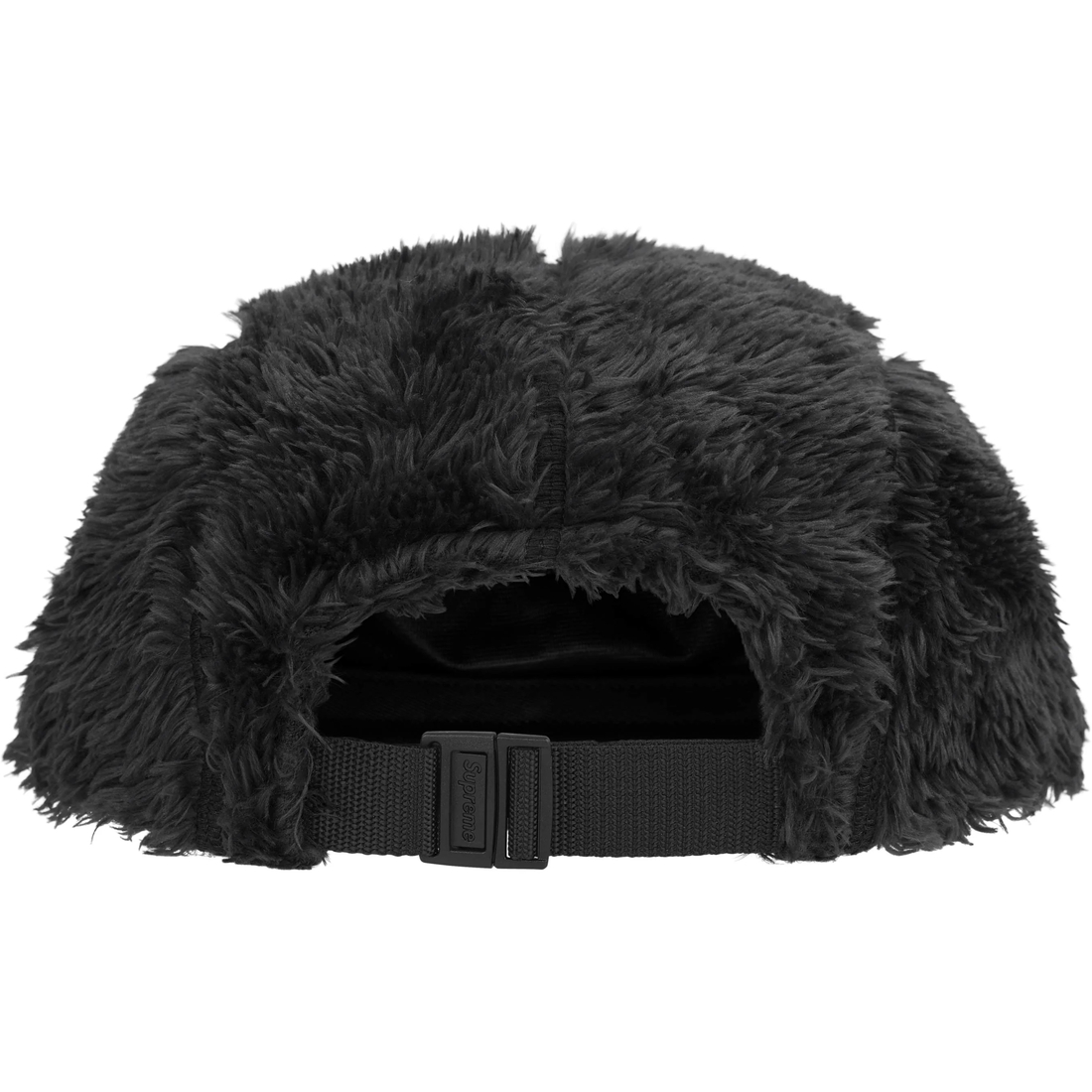 Supreme Fuzzy Camp Cap (FW24) - Black - $54