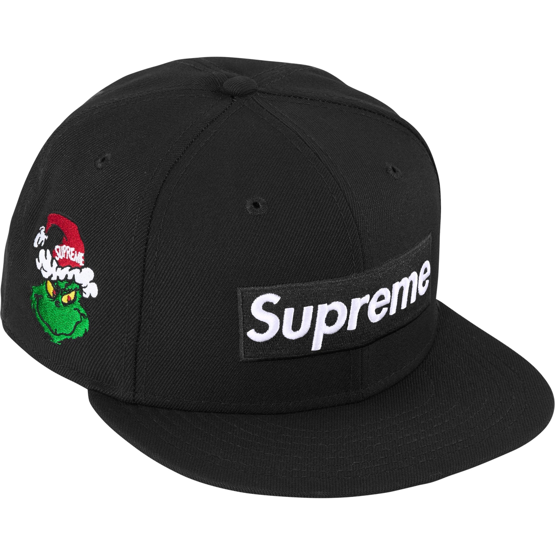 Supreme Grinch Box Logo New Era (FW24) - Black - $58