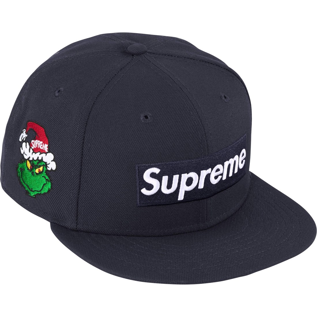 Supreme Grinch Box Logo New Era (FW24) - Navy - $58