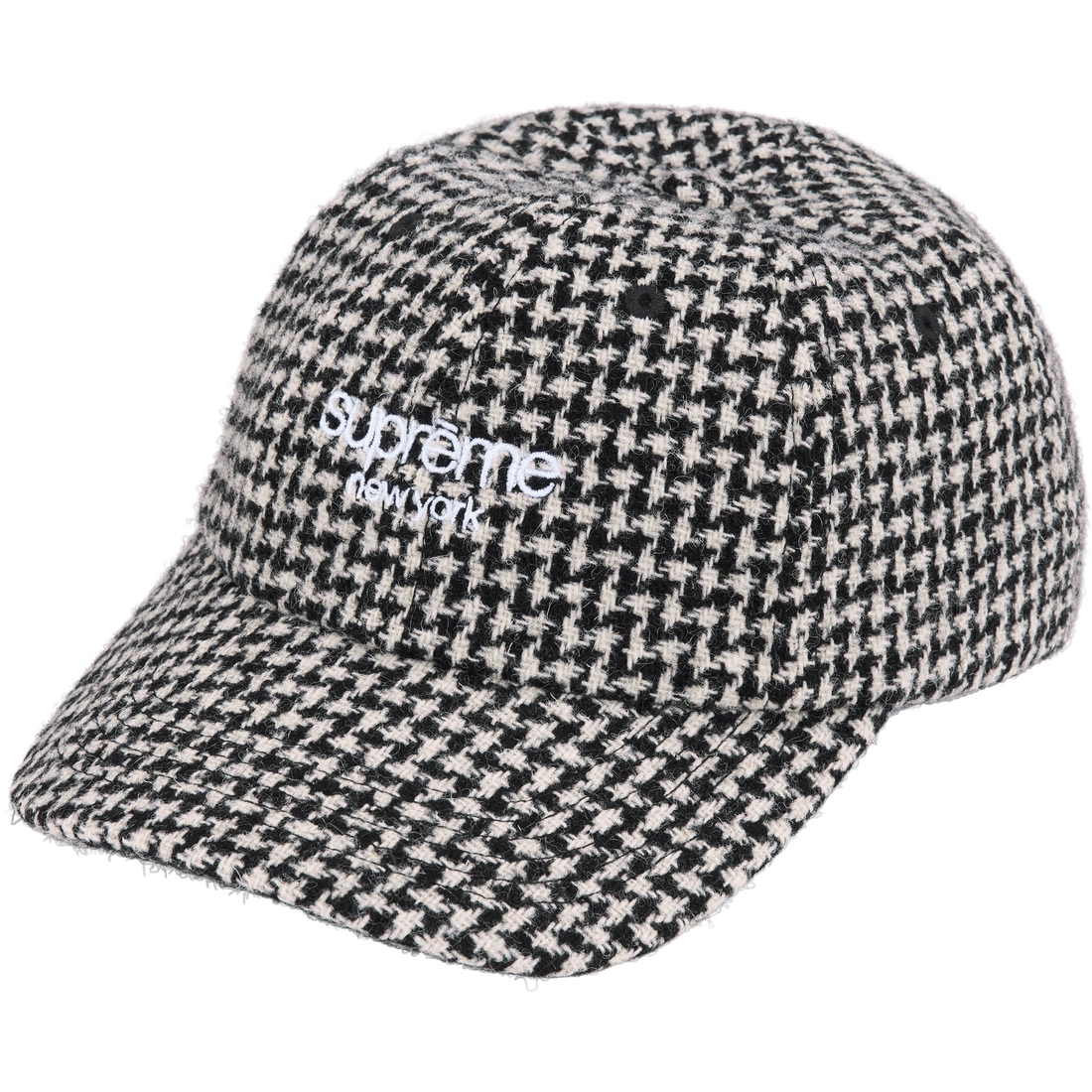 Supreme Harris Tweed 6-Panel (FW24) - White - $58