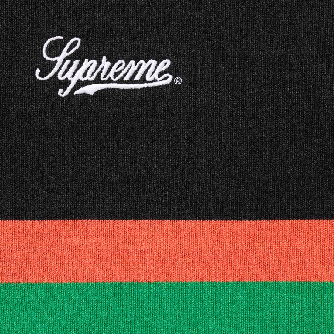 Supreme Hooded Rugby (FW24) - Green - $148