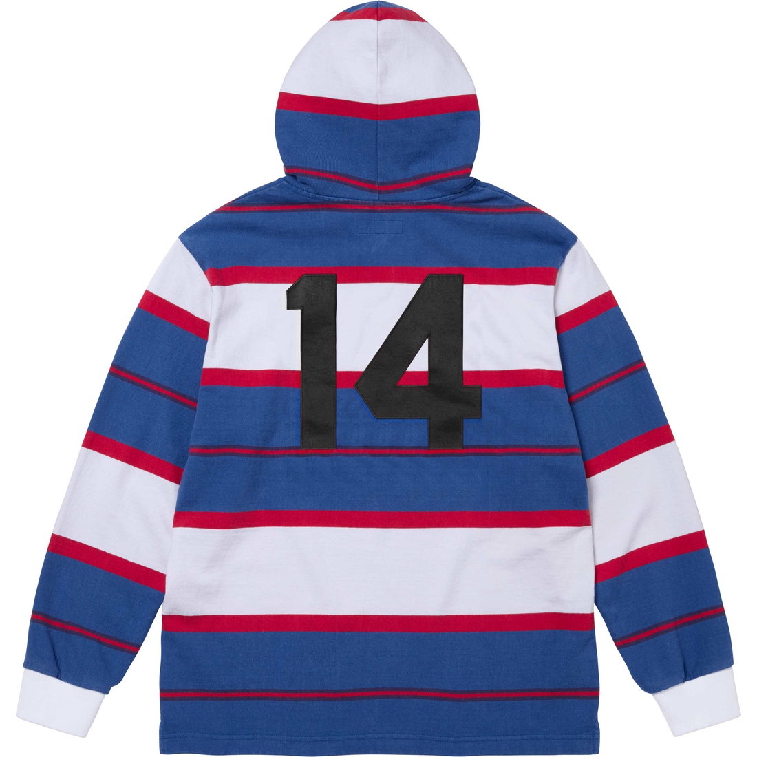 Supreme Hooded Rugby (FW24) - Royal - $148