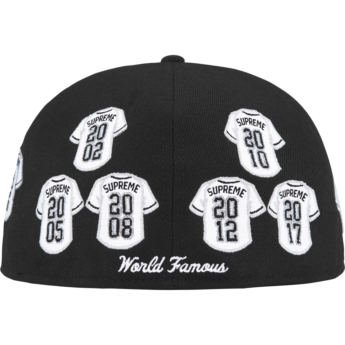Supreme Jerseys Box Logo New Era (FW24) - Black - $54