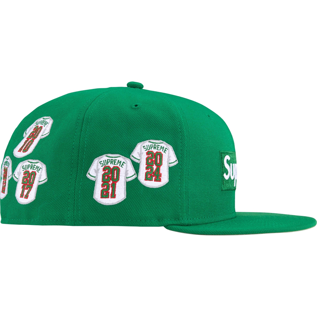 Supreme Jerseys Box Logo New Era (FW24) - Green - $54