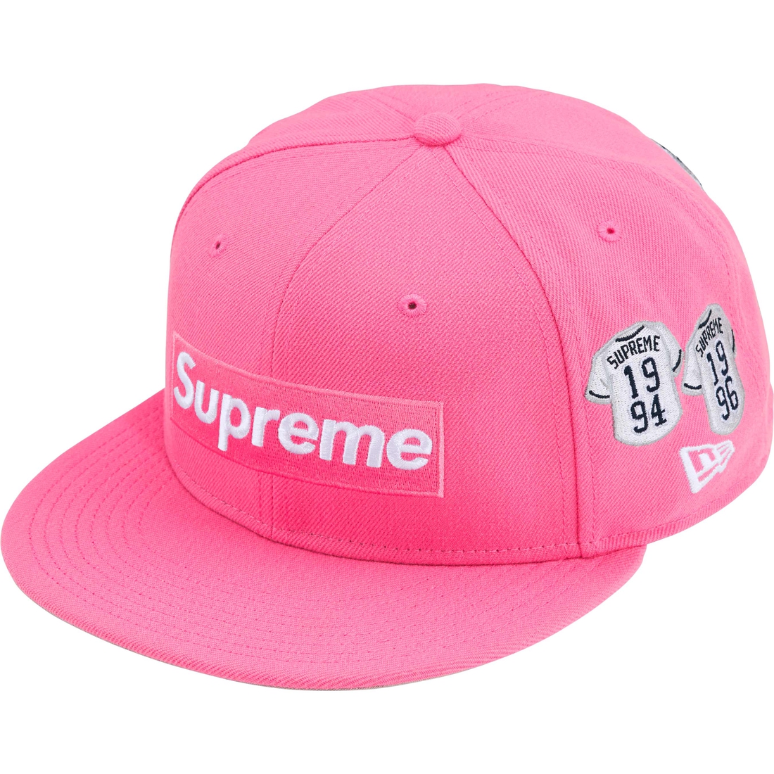 Supreme Jerseys Box Logo New Era (FW24) - Pink - $54