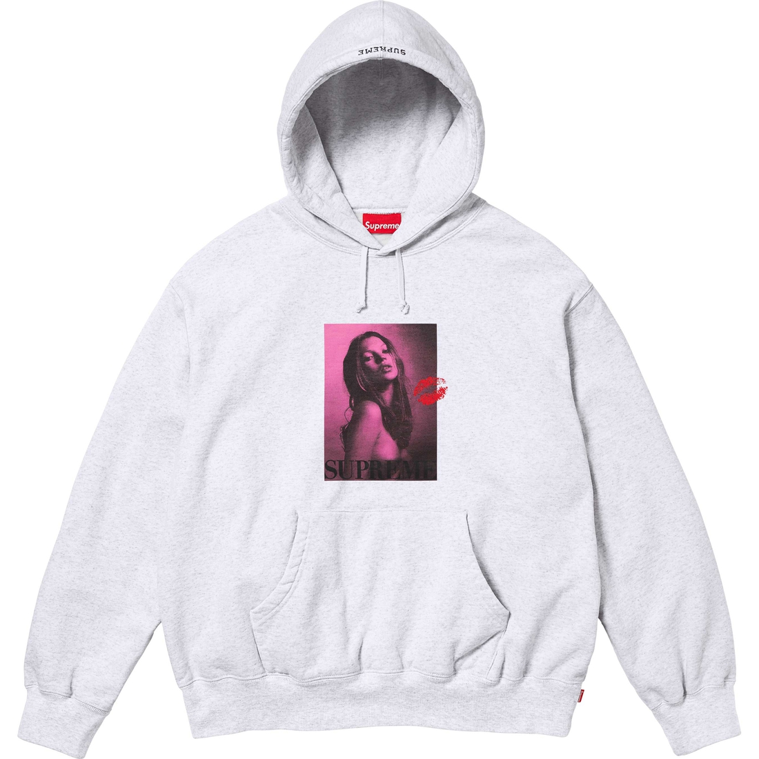 Supreme Kate Moss Hooded Sweatshirt (FW24) - Ash Grey - $178