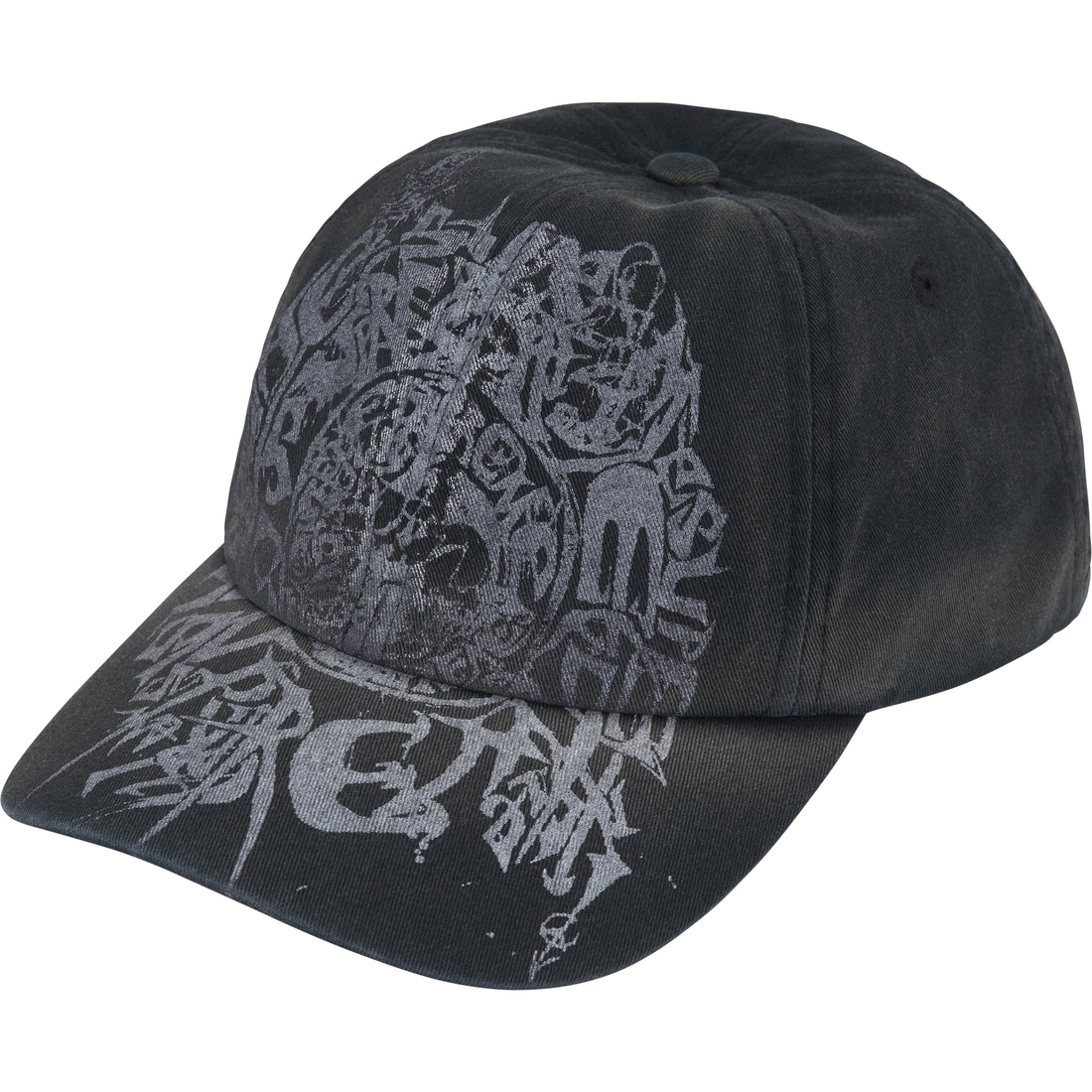 Supreme Liberty 6-Panel (FW24) - Black - $48