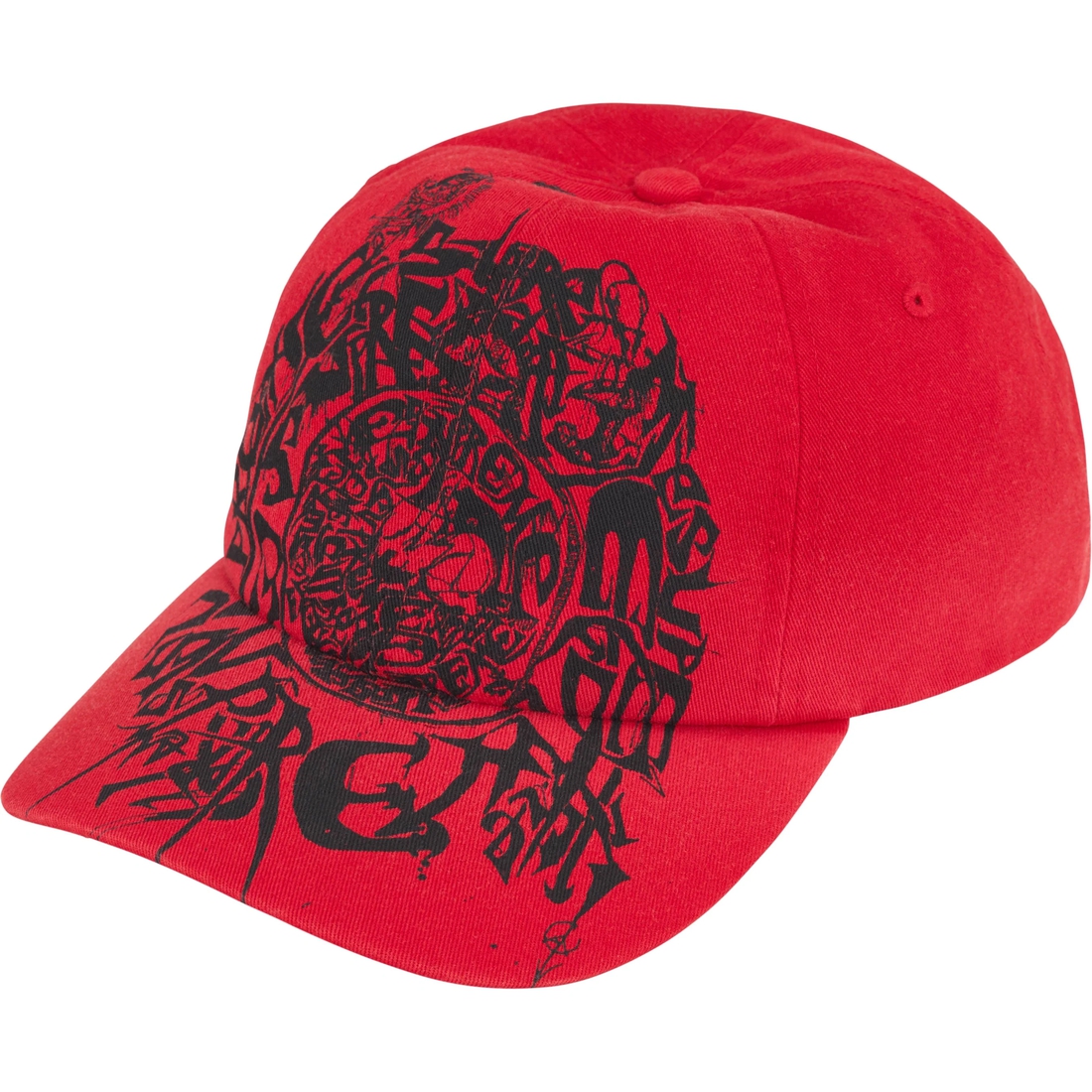 Supreme Liberty 6-Panel (FW24) - Red - $48