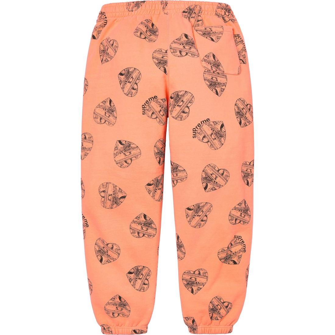 Supreme Love Cash Sweatpant (FW24) - Peach - $168