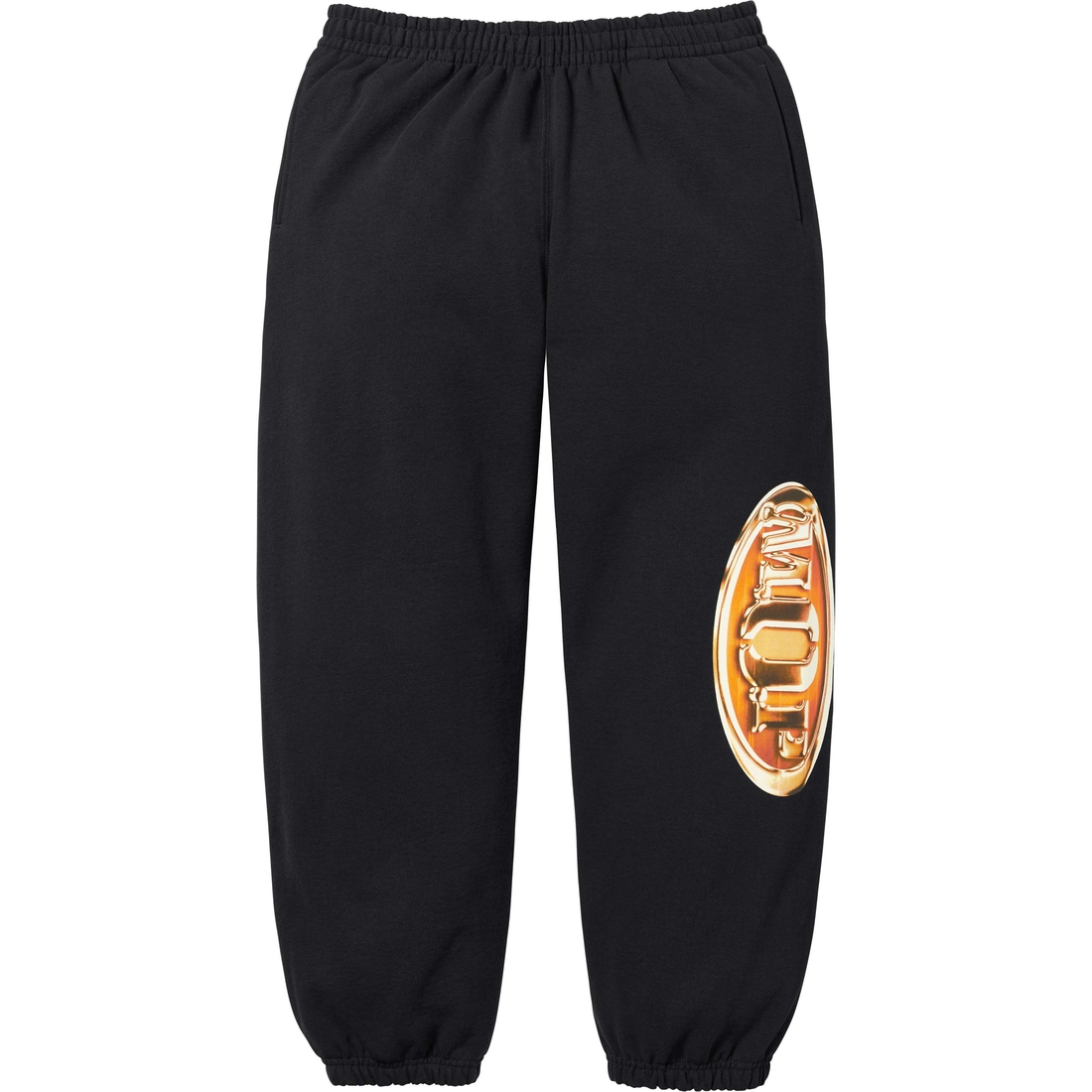 Supreme M.O.P. Sweatpant (FW24) - Black - $168