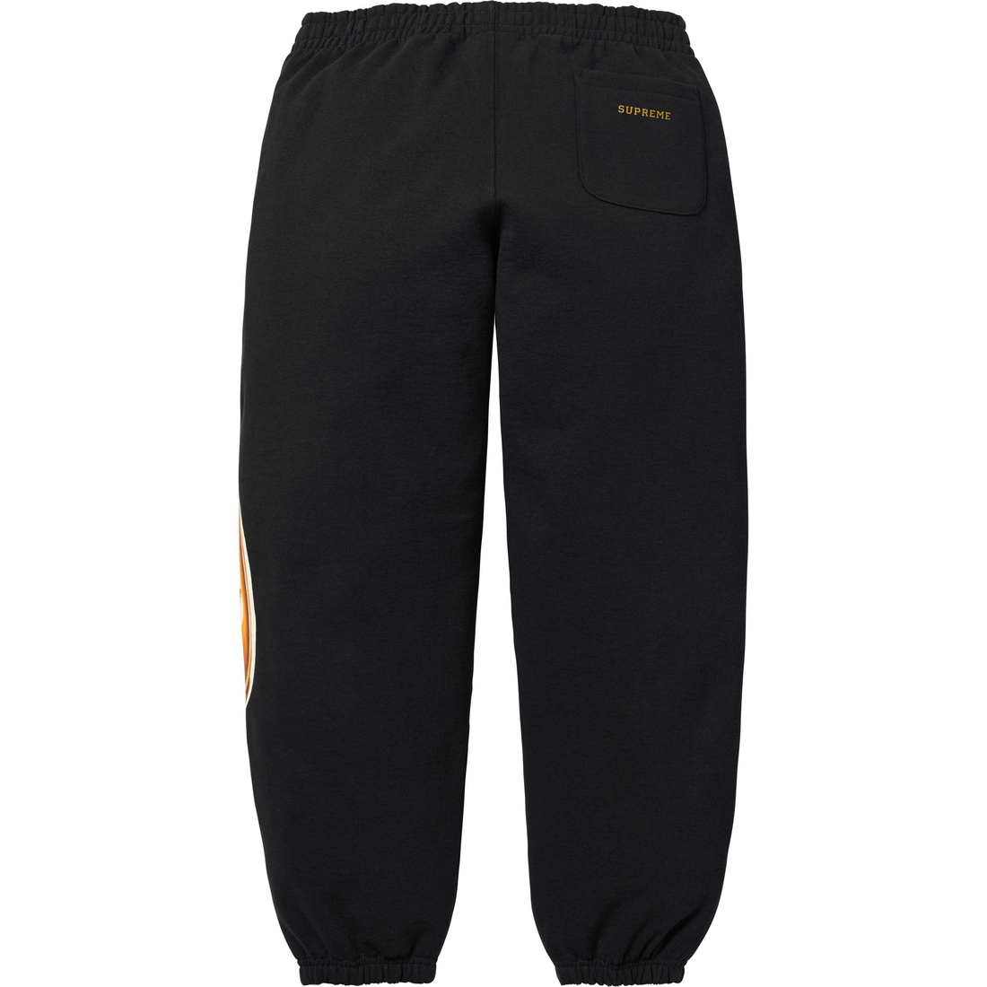 Supreme M.O.P. Sweatpant (FW24) - Black - $168