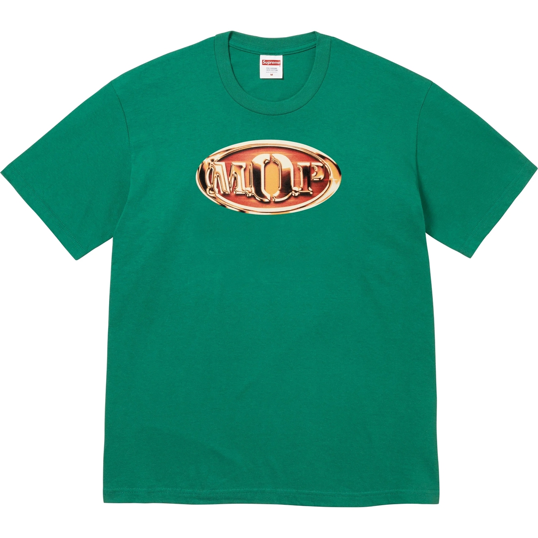 Supreme M.O.P. Tee (FW24) - Light Pine - $48