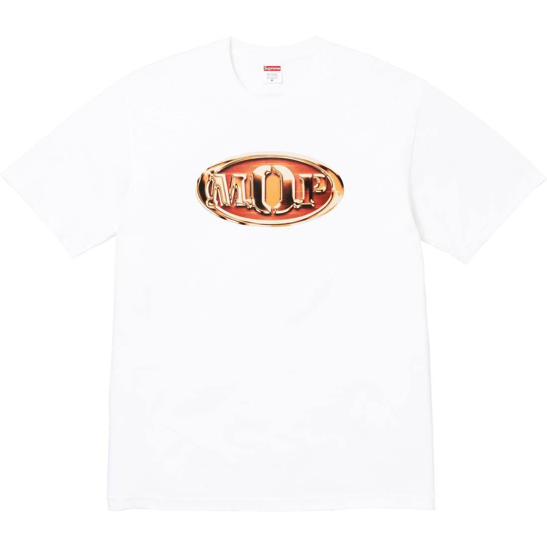 Supreme M.O.P. Tee (FW24) - White - $48