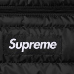 Supreme Micro Down Half Zip Hooded Pullover (FW24) - Black