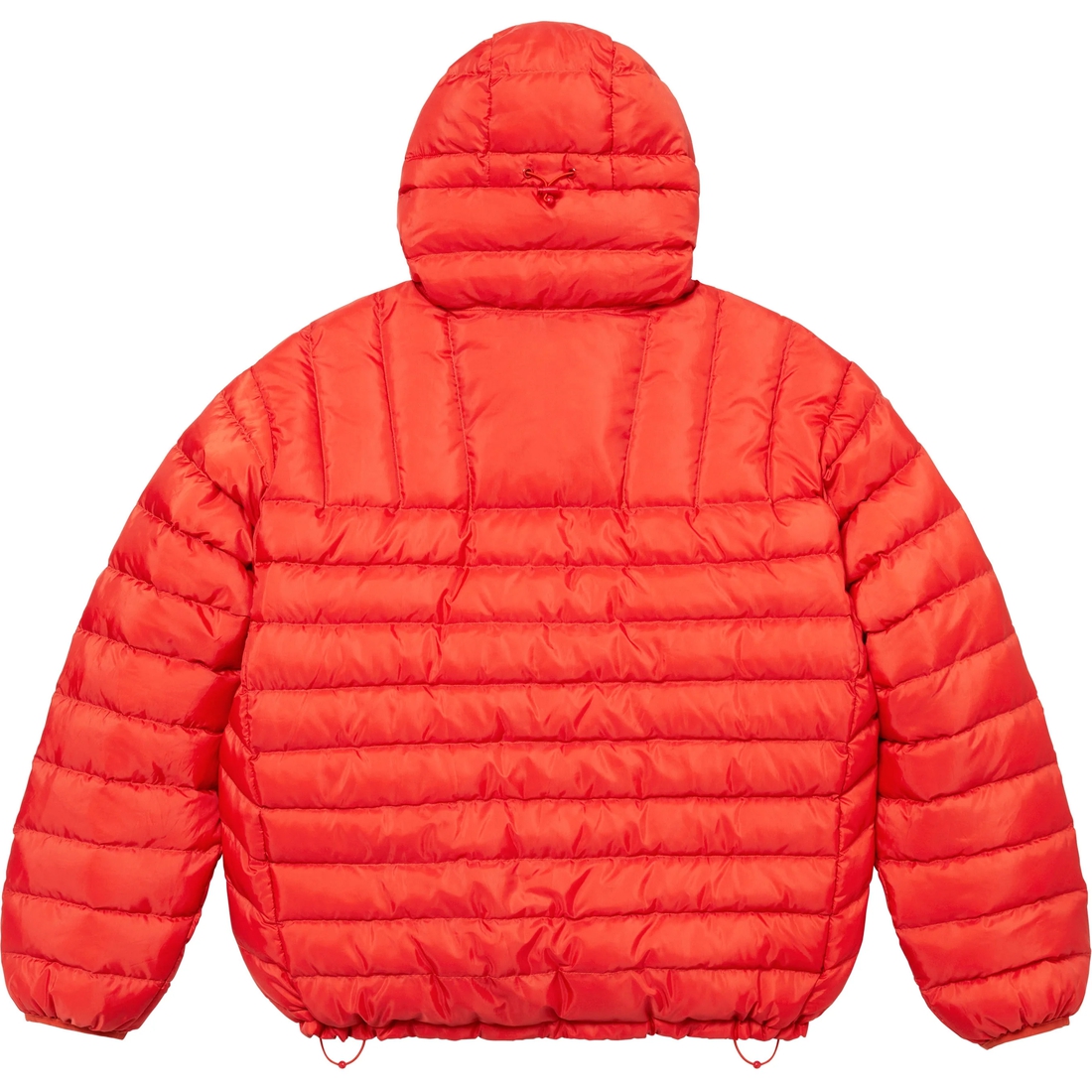 Supreme Micro Down Half Zip Hooded Pullover (FW24) - Dark Orange - $238