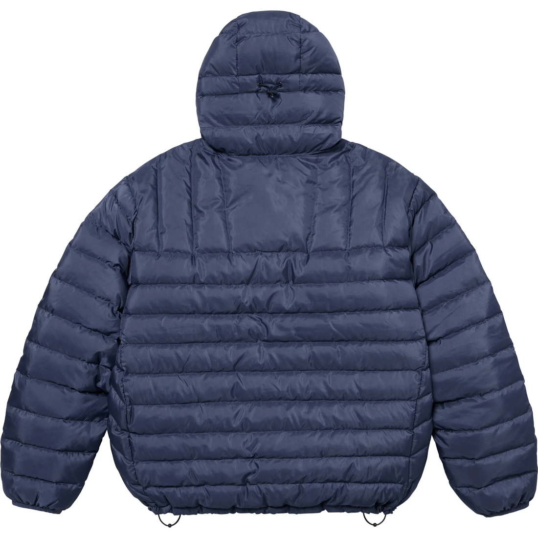 Supreme Micro Down Half Zip Hooded Pullover (FW24) - Navy - $238