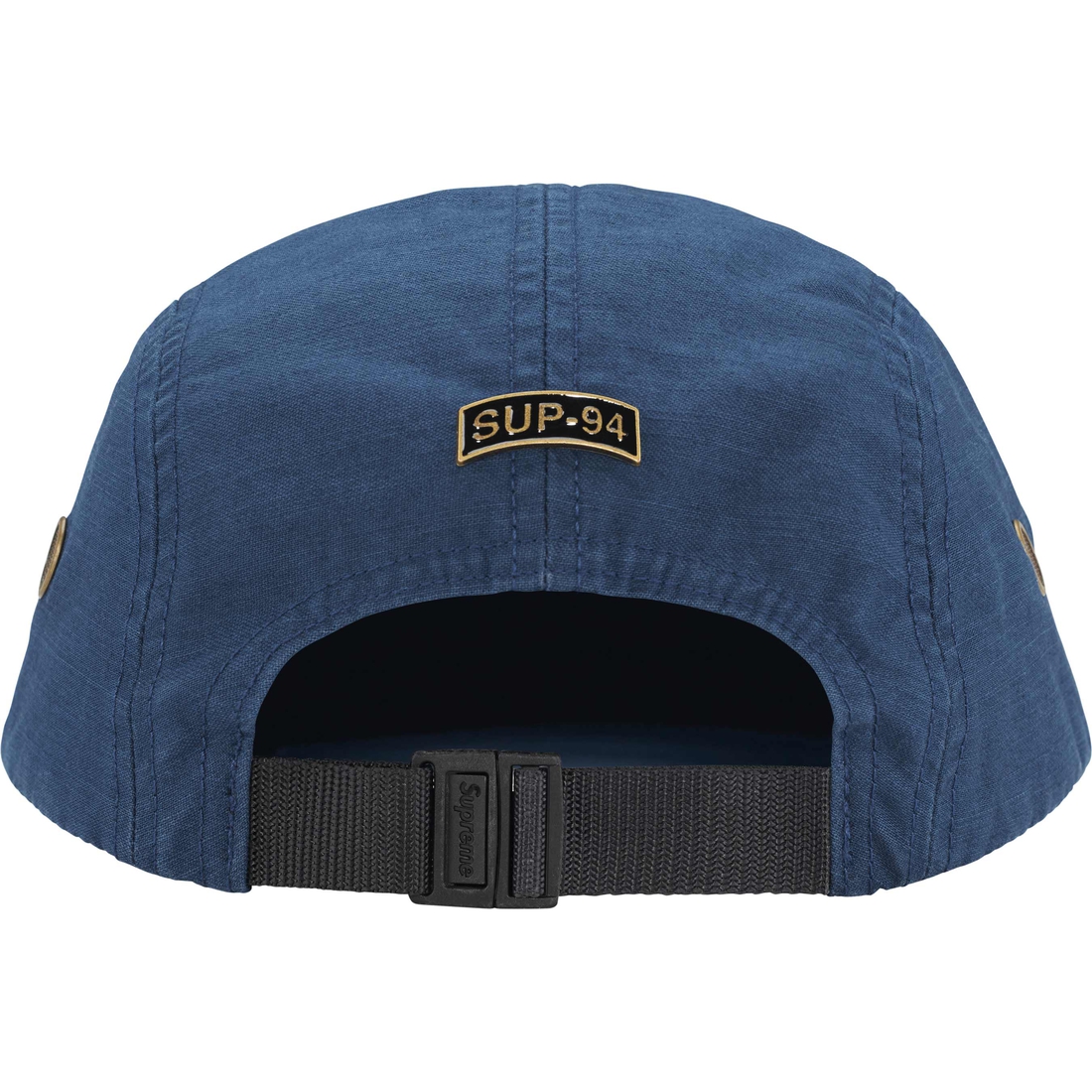 Supreme Military Camp Cap (FW24) - Navy - $48